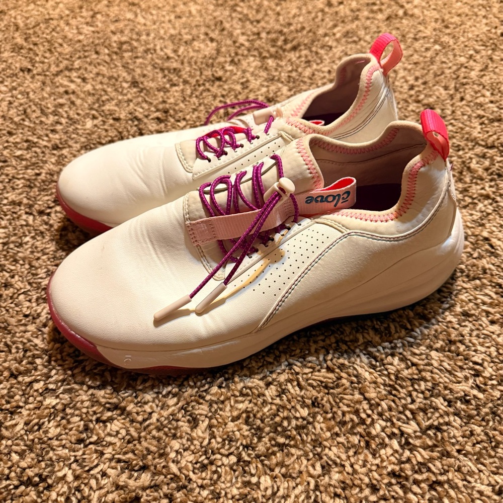 CLOVE Women’s Nurse Shoes Sunset Fade White